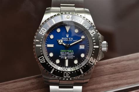 rolex deepsea black review|rolex deepsea watch price.